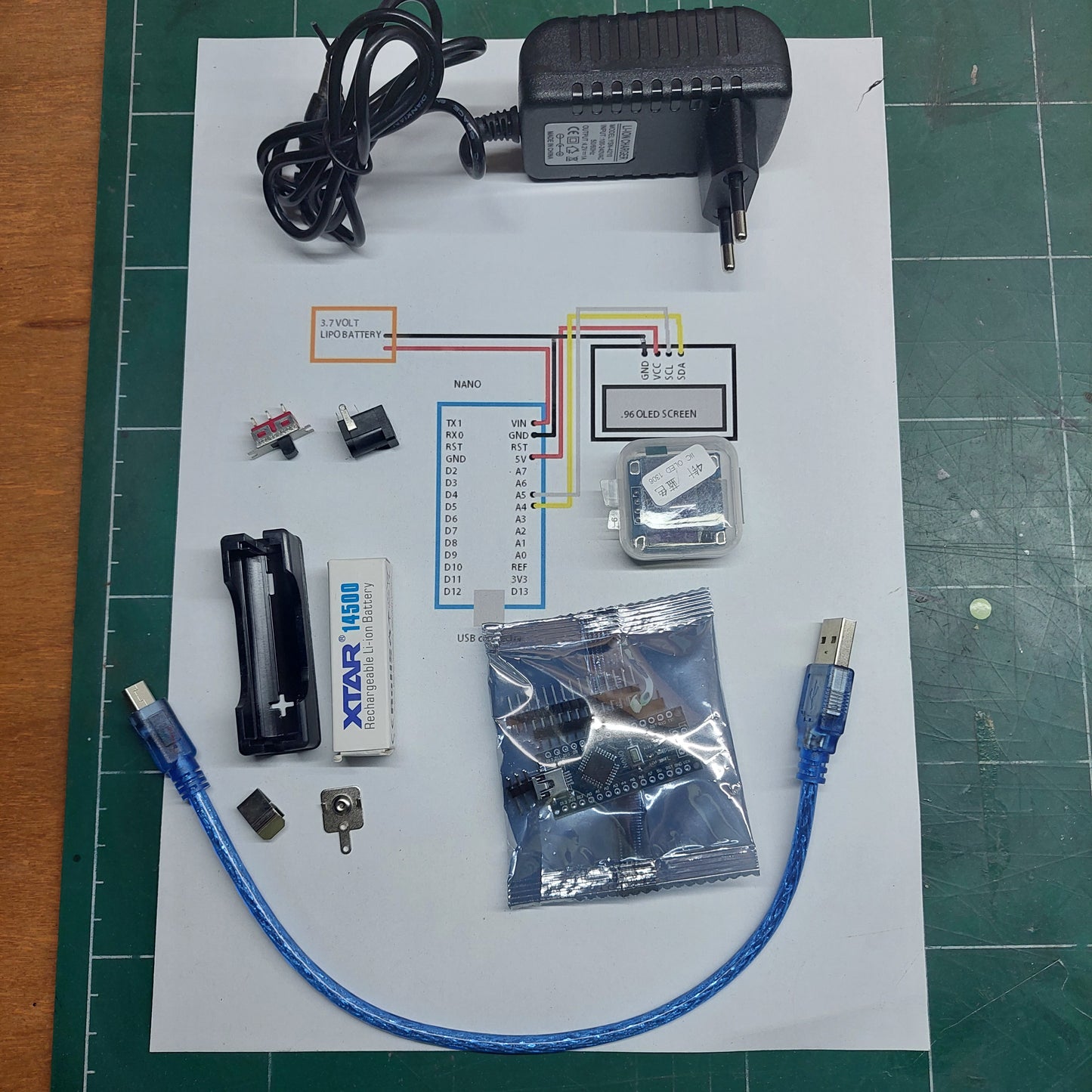 Mandalorian Gauntlet LCD OLED Display