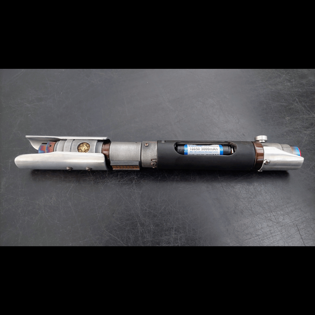 Double-Bladed custom mod KY Lightsaber T3 Turbine