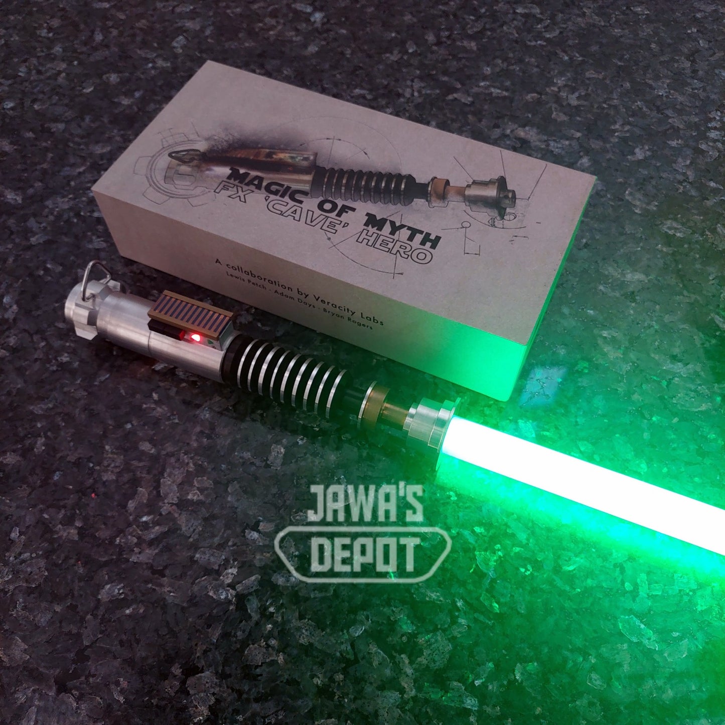 Recessed pixel blade for Luke Luke Magic of Myths by Veracity Labs x 7 Chambers x BRogers