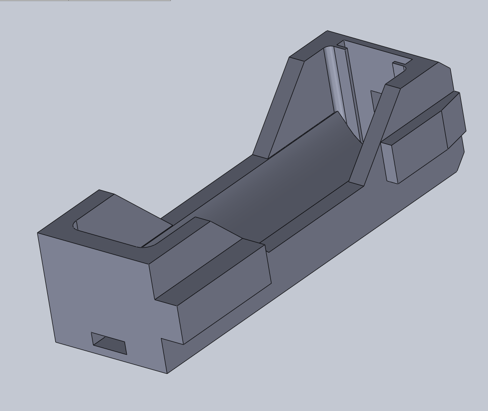 Battery Holder 14500 for BigFredCustoms' IB-94 Mandalorian Blaster